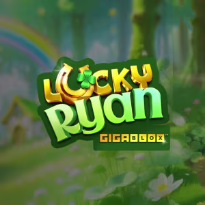 El logo de la Lucky Ryan GigaBlox Tragaperras