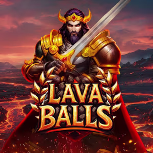 El logo de la Lava Balls Tragaperras