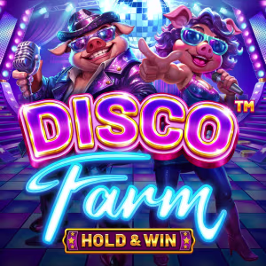 El logo de la Disco Farm - Hola & Win Tragaperras