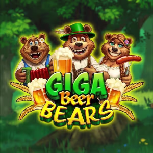 El logo de la Giga Beer Bears Tragaperras