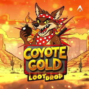 El logo de la Coyote Gold Tragaperras