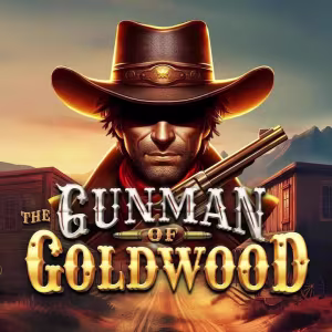 El logo de la The Gunman of Goldwood Tragaperras
