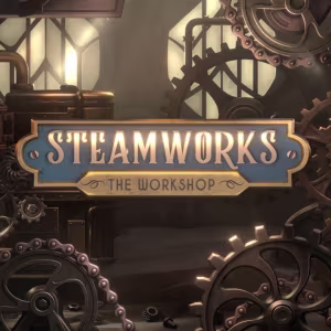 El logo de la Steamworks – The Workshop Tragaperras