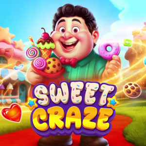 El logo de la Sweet Craze Tragaperras
