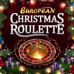El logo de la European Christmas Roulette Tragaperras