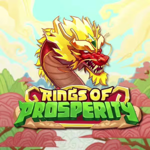 El logo de la Rings of Prosperity Tragaperras El logo de la Rings of Prosperity Tragaperras