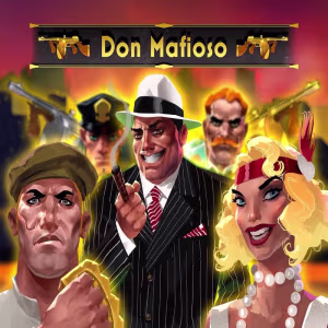 El logo de la Don Mafioso Tragaperras