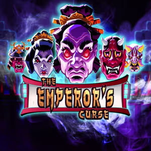 El logo de la The Emperor’s Curse Tragaperras