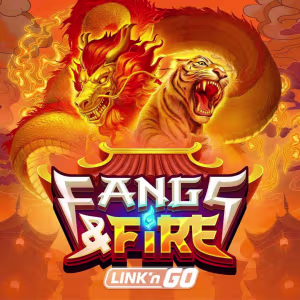 El logo de la Fangs & Fire Tragaperras