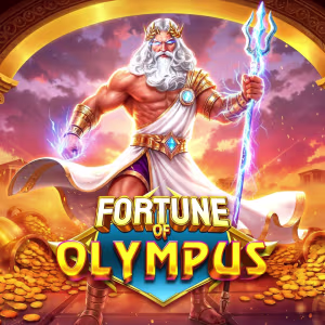 El logo de la Fortune of Olympus Tragaperras
