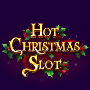 El logo de la Hot Christmas Slot Tragaperras