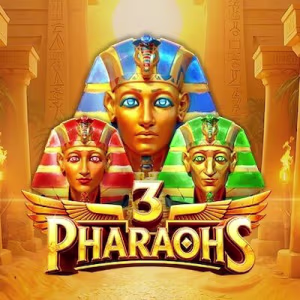 El logo de la 3 Pharaohs Tragaperras