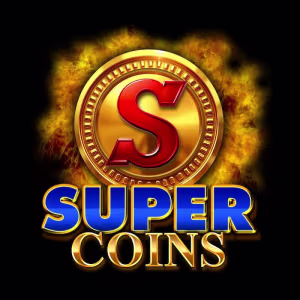 El logo de la Super Coins Tragaperras