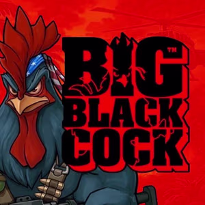 El logo de la Big Black Cock Tragaperras
