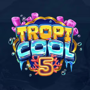 El logo de la Tropicool 5 Tragaperras