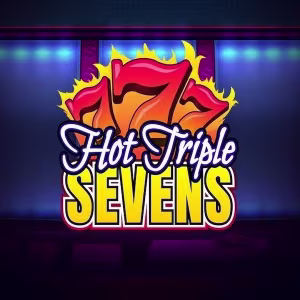 El logo de la Hot Triple Sevens Tragaperras