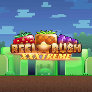 El logo de la Reel Rush XXXtreme Tragaperras