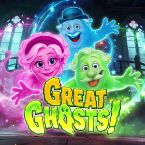 El logo de la Great Ghosts! Tragaperras