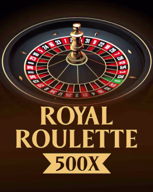 El logo de la Royal Roulette 500X Tragaperras