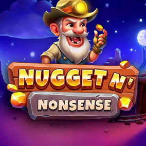 El logo de la Nugget N’ Nonsense Tragaperras