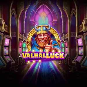El logo de la ValhalLuck Tragaperras