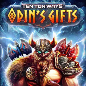 El logo de la Ten Ton Ways Odin’s Gifts Tragaperras