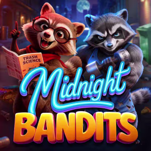 El logo de la Midnight Bandits Tragaperras