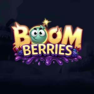 El logo de la Boom Berries Tragaperras