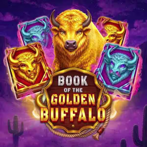 El logo de la Book of the Golden Buffalo Tragaperras