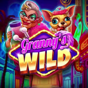 El logo de la Granny’s Wild Tragaperras