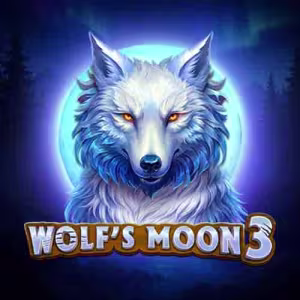 El logo de la Wolf’s Moon 3 Tragaperras