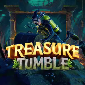 El logo de la Treasure Tumble Tragaperras