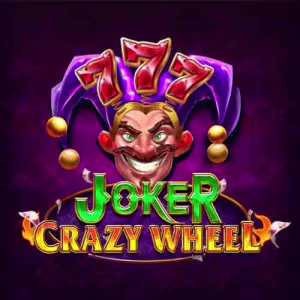El logo de la Joker Crazy Wheel Tragaperras