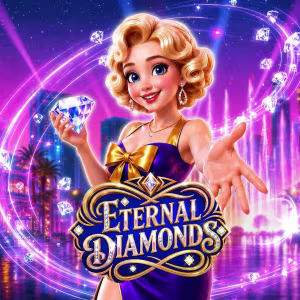 El logo de la Eternal Diamonds Tragaperras