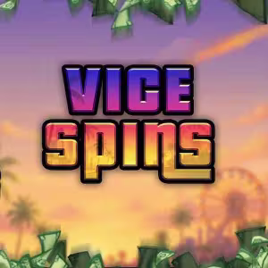 El logo de la Vice Spins Tragaperras