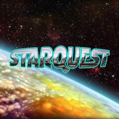 El logo de la StarQuest Maquina Tragamonedas