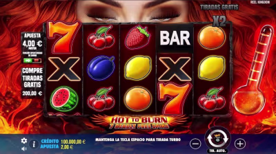 El logo de la Hot to Burn – 7 Deadly Free Spins Maquina Tragamonedas