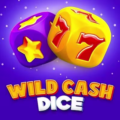 El logo de la Wild Cash Dice Maquina Tragamonedas