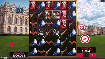 El logo de la Musketeers 1 Wild For All Maquina Tragamonedas