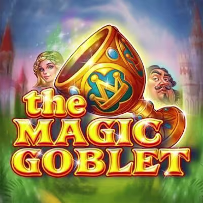 El logo de la The Magic Goblet Maquina Tragamonedas