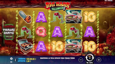 El logo de la Big Bass Halloween 2 Maquina Tragamonedas