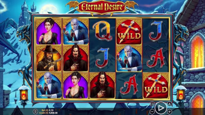 El logo de la Eternal Desire Maquina Tragamonedas