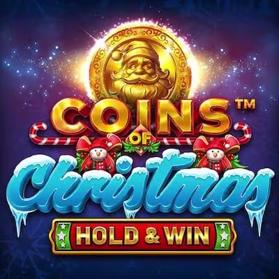 El logo de la Coins Of Christmas Hold & Win Maquina Tragamonedas