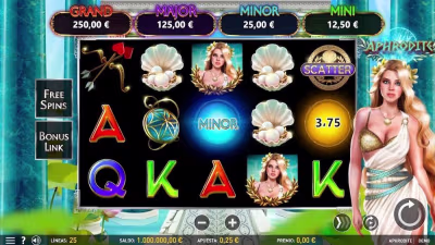 El logo de la Aphrodite Maquina Tragamonedas