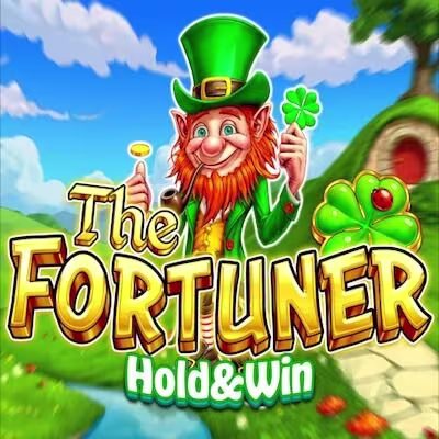 El logo de la The Fortuner Hold & Win Maquina Tragamonedas