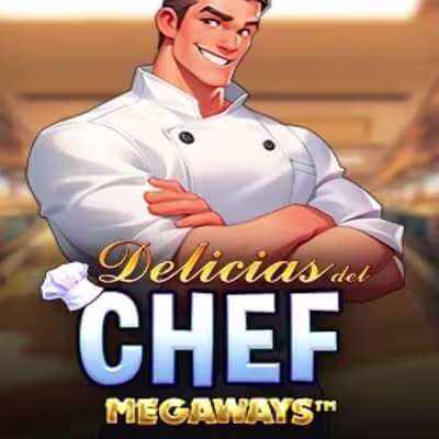 El logo de la Delicias del Chef Megaways Maquina Tragamonedas
