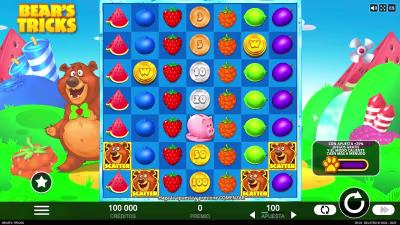 El logo de la Bear’s Tricks Maquina Tragamonedas