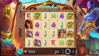 El logo de la Wishbringer Maquina Tragamonedas
