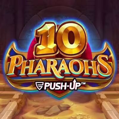 El logo de la 10 Pharaohs Maquina Tragamonedas