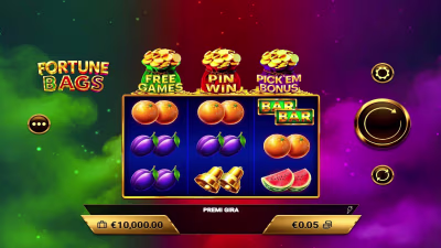 El logo de la Fortune Bags Maquina Tragamonedas